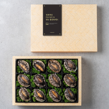 청해거상 프리미엄 완도활전복 선물세트