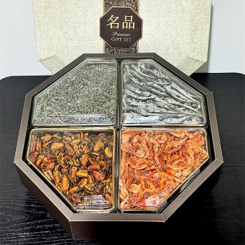 춘백이네 통영 명품멸치 프리미엄세트2호(대멸치/세멸치/홍새우/건홍합)