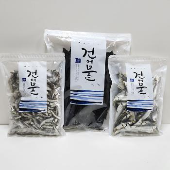 통영바다마켓 육수용 모듬세트(대멸치500g/디포리500g/뿌리다시마300g)