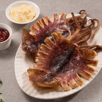 온미랑 영덕 개별진공 반건조오징어(소소)3미(225g내외)
