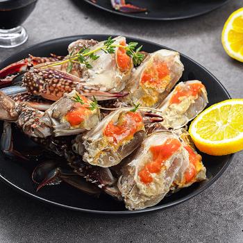 열정바다 연평도 제철 냉동 손질 암절단꽃게1kg(8~13미내외)