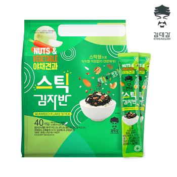 해담솔 김대감 스틱김자반 야채견과10gx40봉