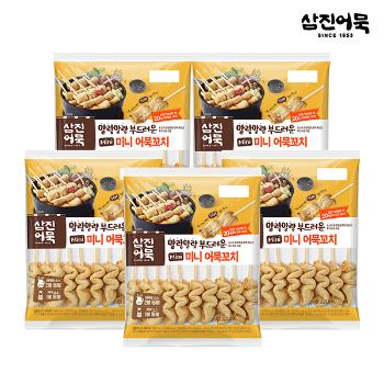 삼진어묵 미니어묵꼬치5봉(290gx5봉)