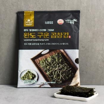 세계로수산 완도 구운곱창김10봉(20gx10봉)