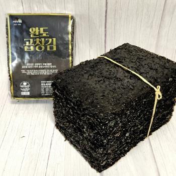 세계로수산 완도 햇김 곱창김50매(블랙라벨)