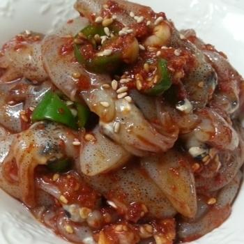 전복마을 국산꼴뚜기무침(꼴뚜기젓)500g
