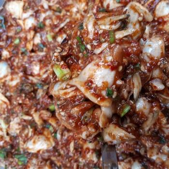 전복마을 바지락살무침(조개살무침)500g