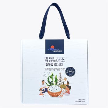 바다가득히 밥해조세트(쌀톳200g/밥다시마300g)
