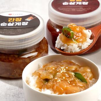 진간장게장 전통비법 간장순살게장600g