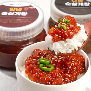 진간장게장 전통비법 양념순살게장600g