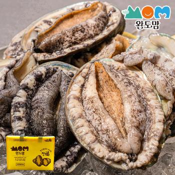 완도맘 활전복1kg(11~12미)부직포포장