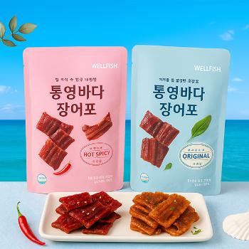 바다의아들 통영 바다장어포(바베큐맛)30g