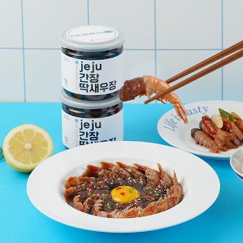 이룸찬 국산 제주 간장 딱새우장300g