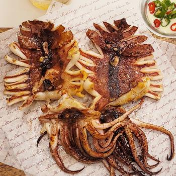 싱글즈키친 피데기 반건조오징어(대)5미(650g내외)