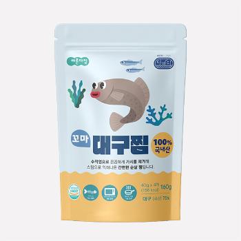 다바다 바른다짐 영유아간편식 순살대구찜4팩(100gx4팩)
