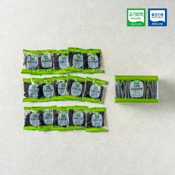 청해거상 유기인증 완도 간편한 자른미역5gx15팩(PP박스)