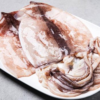 프레쉬크랩 손질 오징어(특)3미(500~600g내외)