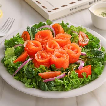 피터씨마켓 ASC인증 항공직송 생연어로 만든 훈제연어2팩(300gx2팩)