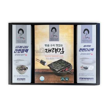 안옥남 다시팩세트01호(미역/재래김/다시팩)