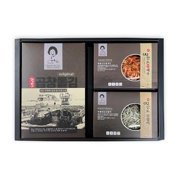 안옥남 진도 명품세트(곱창돌김/참멸치/홍새우)