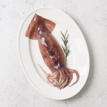 지삼 자연산 손질 통오징어4미(2미(270g내외)×2팩)