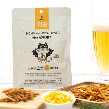 일오 나는먹꾼 먹태채(스위트콘맛)6봉(25gx6봉)