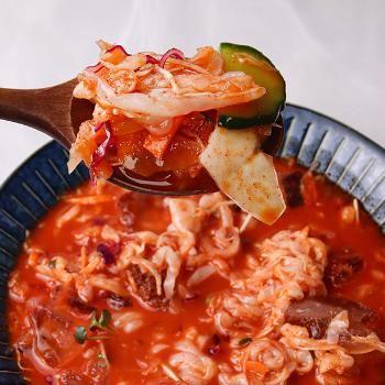 굴키우는남자 한치물회 다리만1인분(야채/한치/소스)