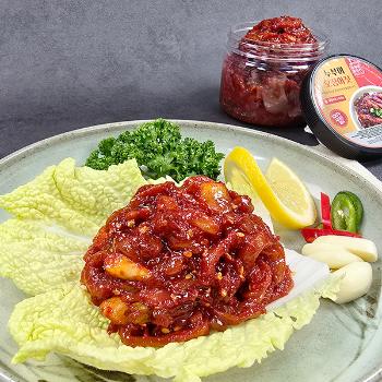 누부야 국내산 오징어젓갈500g