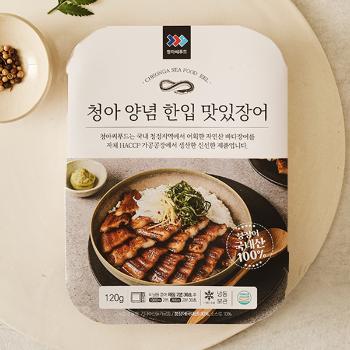 청아씨푸드 양념 한입 맛있장어1미(1세트/120g)