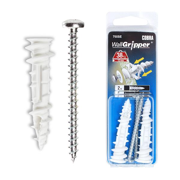 코브라앙카 석고앙카 월그리퍼 750SE M4 2개입