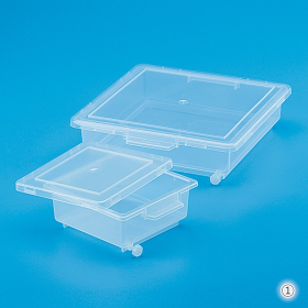 [Tarsons] 염색 박스 (대형, W225×D225×H50mm, PMP/PP, 2개/PACK, T482070)