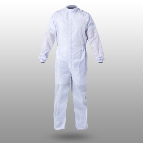 [엘케이랩코리아] 원피스형 방진복 (MD원단/앞지퍼 형, M, CRW202)