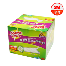 표준형 대용량 물걸레 더블액션 청소포 60매 1BOX(4개)