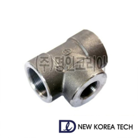 뉴코리아테크 [뉴코리아테크] 단조 티 (A105/나사형/40x25A/44x31mm, 1개)