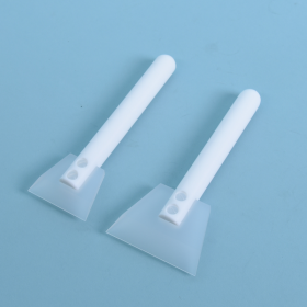[Flon Industry] CTFE 테프론 사각 주걱, 185 mm, F5033-08