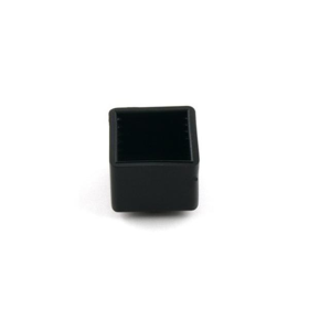 [철물박사] 사각 가구 고무발 흑색/25×25mm 10EA/PACK