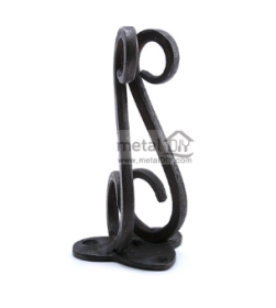 [철물박사] 주물 두줄 가구 다리 황동 250mm