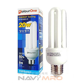 [장수램프] 전구식형광램프 EL20EX-D