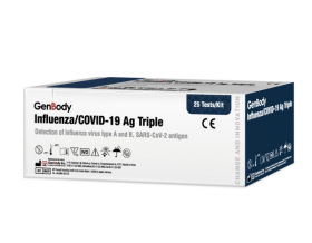 [젠바디]독감&코로나 듀얼 신속 항원검사 키트 트리플 Influenza/COVID-19 Ag Triple