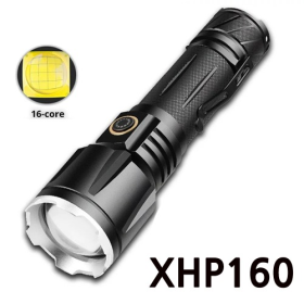 [디제이디] XHP160칩 LED 충전식 줌라이트 랜턴 P180