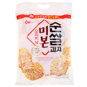 [청우식품] 과자/간식 순쌀과자 미본 (288g, 24봉지x10팩)