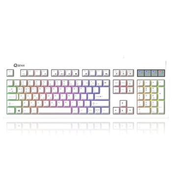 [QSENN] SEM-DT35S LED Stella 유선 게이밍키보드 [화이트]
