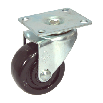 (주)대신캐스터 [대신캐스터]경하중용캐스터 DS 1225 PUB-S 2.5" 우레탄 흑색 회전형