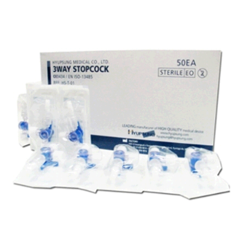 협성메디칼(주) [협성메디칼] 3WAY STOPCOCK HS-T-01N 50개입