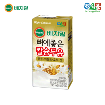 베지밀 뼈에좋은 칼슘 두유 아몬드호두잣 190mlx64개입/pac