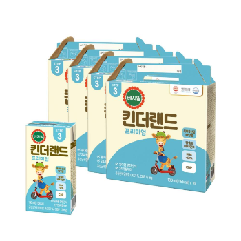 베지밀 킨더랜드 프리미엄 3단계 190mlx64팩/pac