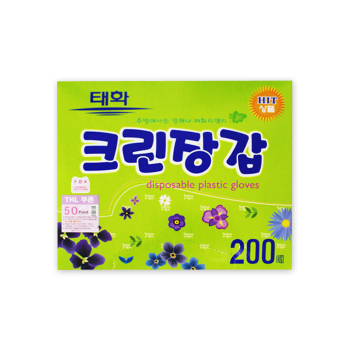 태화 크린장갑 200매x5개묶음(개별구성)